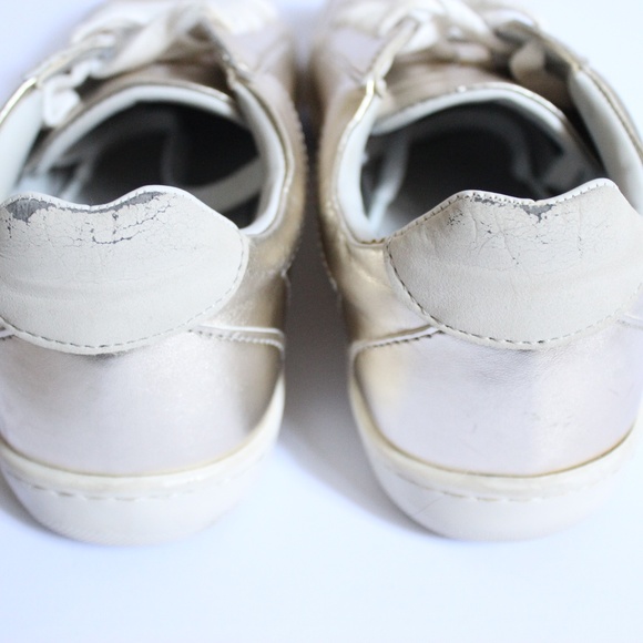 Gold Sneakers - Picture 4 of 5